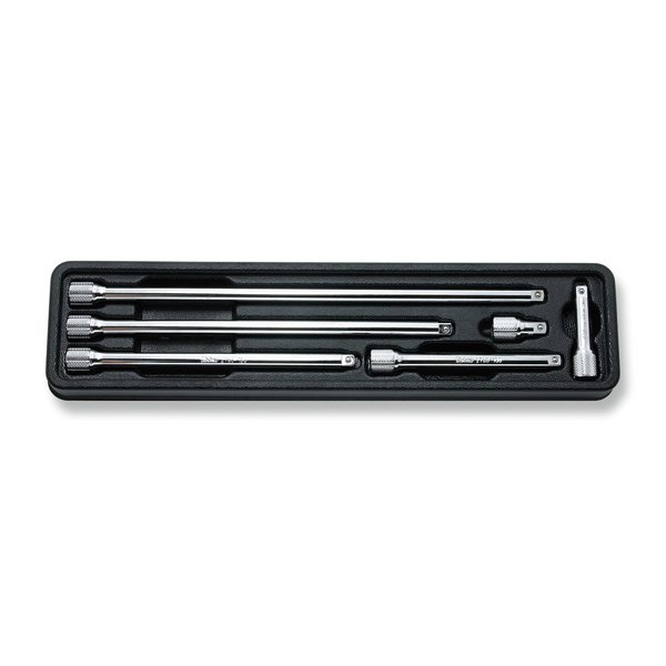 Ko-Ken Wobble-Fix Extension Bar Set 28-250mm ABS Tray 6 pieces 1/4 Sq. Drive PK2763/6